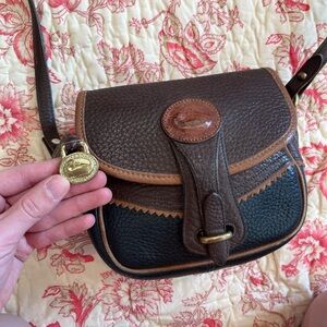 Dooney & Bourke Two-Tone Leather Crossbody Bag
